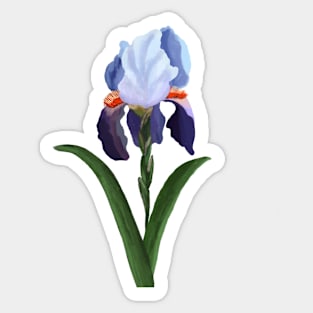 Iris flower Sticker